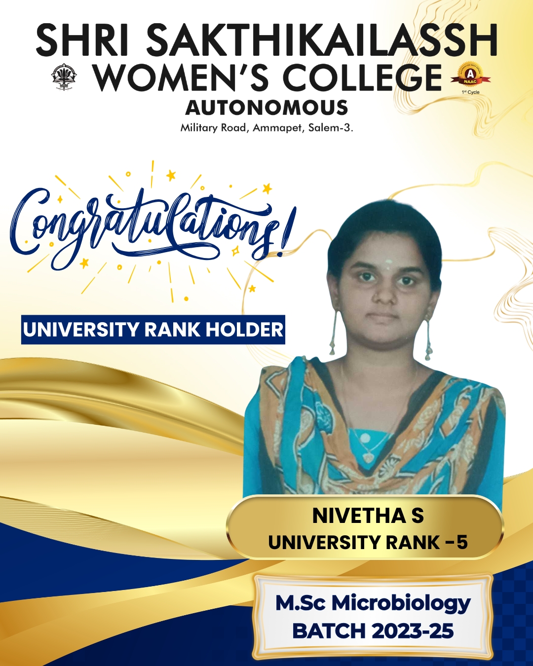 Gold Medalist Achievement